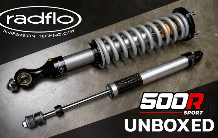 Radflo 500R 2.0 Shocks installed review - tremendous ride quality improvement