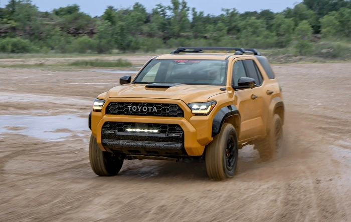 2027 4Runner TRD Pro in new Hot Honey color -- first photos