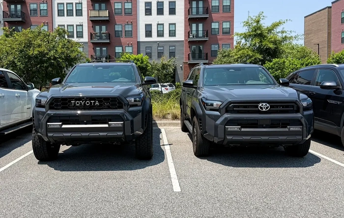 SR5 with 33s & Westcott Preload Collar Lift vs. Stock SR5