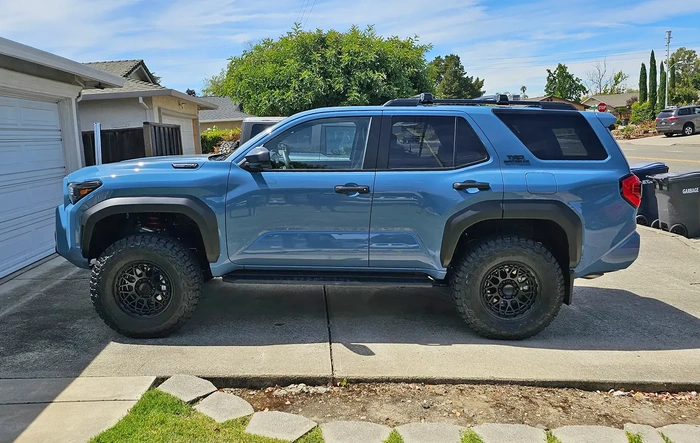 2026 TRD ORP - TRD 2.5" Lift Kit + Toyo R/T Trail 285/75R17 + KMC Technic 17x8.5 +18mm (slight trimming)
