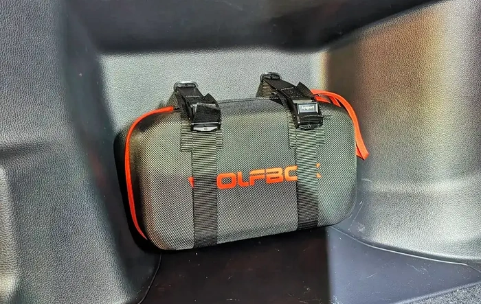 Straps Installed in Trunk Cubby