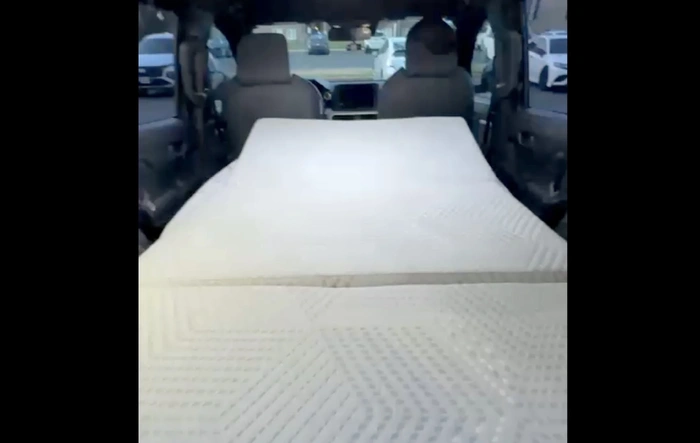 DIY Sleeping Platform / Foam Bed for the 6th Gen 4Runner – Under $40