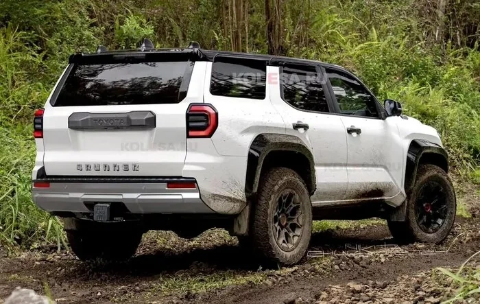 Renderings: 2025 4Runner TRD Pro based on teaser photos & 2024 Tacoma