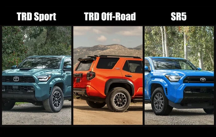 Preview Looks: 2025 4Runner 6th Gen TRD Off-Road, TRD Sport, SR5 Trim