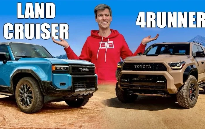 Engineering Explained - FT4WD vs PT4WD (4Runner Part-Time 4WD vs. Land Cruiser's Full-Time 4WD)
