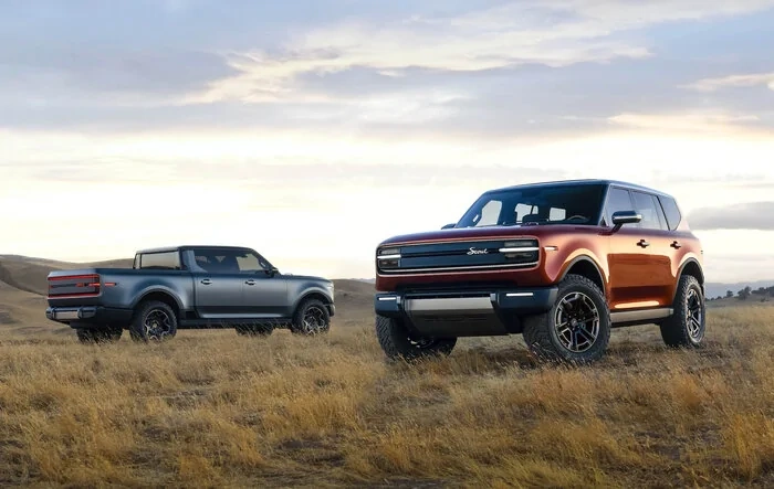 Scout EV Pickup & SUV debut w/ Gas Range Extender, 4x4, BOF, Lockers, Sway Bar Disconnect -- All Specs, Wallpapers, Video