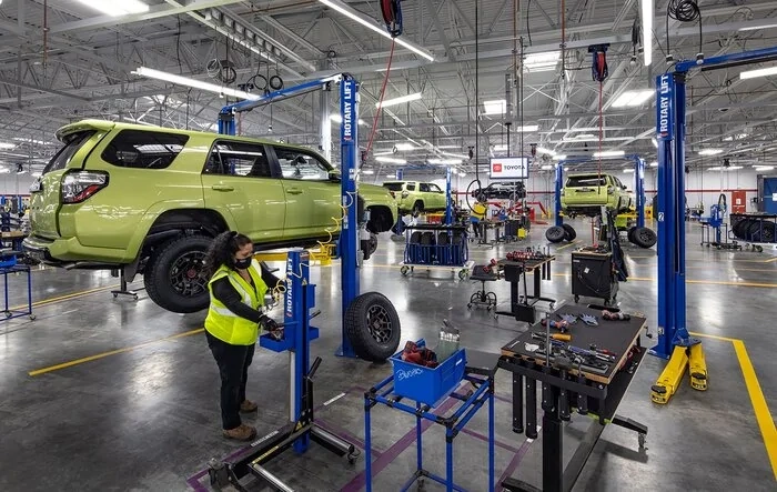 DIO, PIO, LIO, FIO, PPO, GST, SET meanings + what happens at Toyota "Ports" (distribution / processing centers)