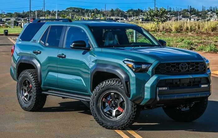 35's, Level Lift Kit, Aftermarket Wheels Volk TE37 on 2025 4Runner TRD Off-Road Build (Everest) by Mjmotorsports808 (6th Gen)