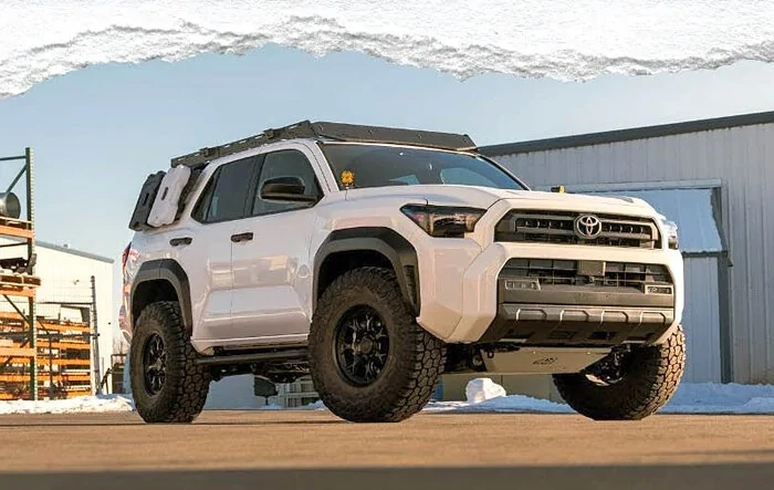 2025 4Runner 6th Gen Aftermarket Mods Build by CBI Offroad: Rock Sliders, Skid Plates, Prinsu Rack, Collar Lift, UCA, 35’s