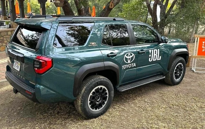 Everest TRD Off-Road w/ Bronze Badge Overlays & Inserts (JBL Promotional 2025 4Runner 6th Gen)