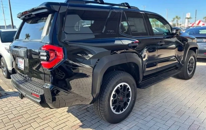 Black TRD Off-Road Premium w/ Softex Interior (2025 4Runner 6th gen) first look