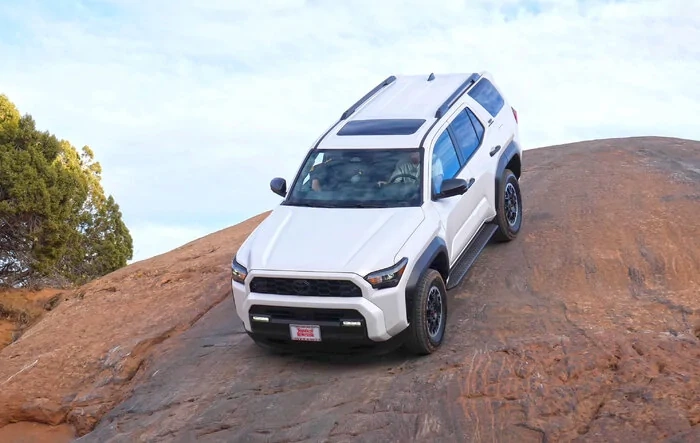 First 2025 4Runner (TRD Off-Road Premium) goes offroading/crawling at Moab -- by TFL