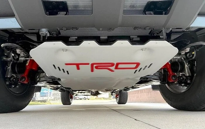 TRD Skid Plate installed on 2025 4Runner Off-Road Premium - Photos