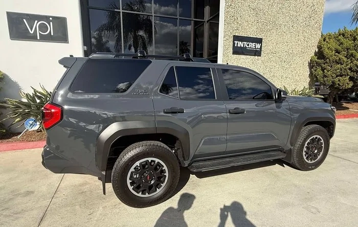 Window tint (ceramic) 5% on Underground 2025 4Runner TRD Off-Road Premium
