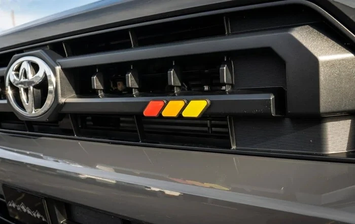 STICKERFAB Tri-bar Grille Emblem for SR5