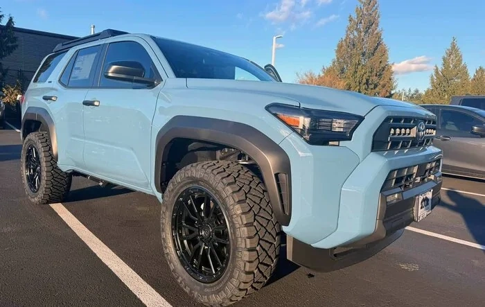 20" Fuel Rebel Wheels + Nitto Ridge Grappler Tires LT295/55R20 on 2025 4Runner SR5