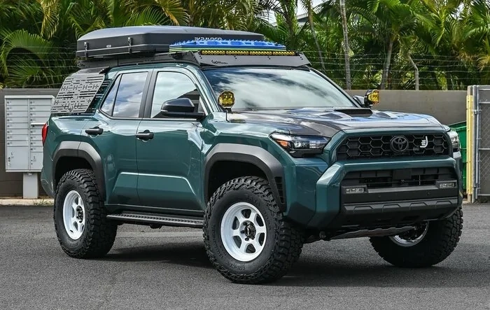 Overland Build: White Aftermarket Wheels, 35's, 2.5" Lift, RTT on Everest 2025 4Runner TRD Off-Road