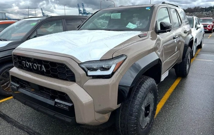TRD Pro 2025 4Runner 6th Gen has landed at port!