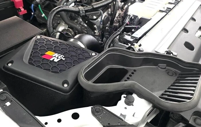 K&N Air Intake 63 Series installed review + sound clip video (on non-hybrid gas engine)