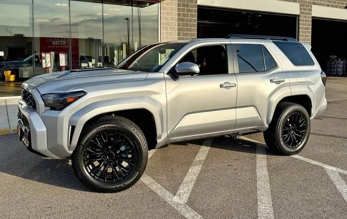 Cutting Edge TRD Sport Premium: ReadyLift 1.5" Leveling Kit + 285/55R20 Michelin LTX A/T2 + 20" Fuel Rebar Wheels