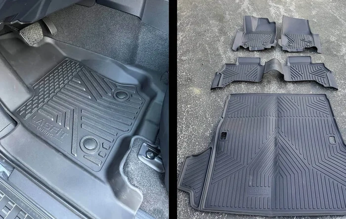 Received my Lasfit floor liners & cargo mat today! Installed photos