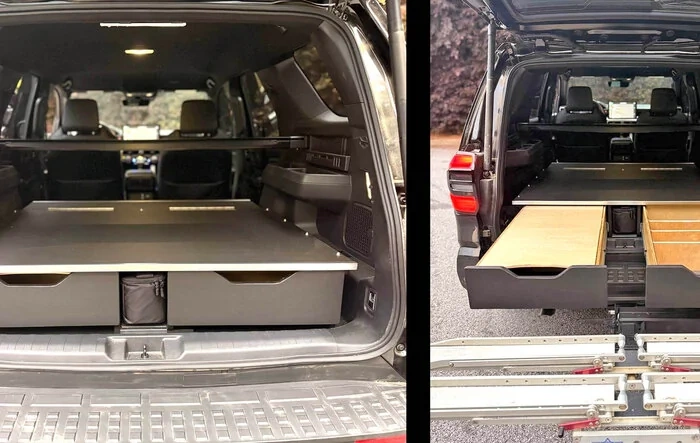 Rear seat delete with platform & storage drawers DIY project (non-hybrid ORP 2025 6th Gen)