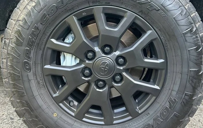 Plastidipped my SR5 wheels