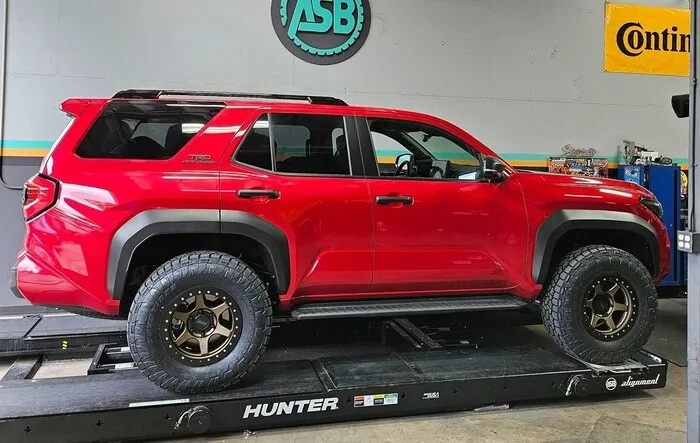 ORP on Westcott level kit, RRW Wheels 17x8.5 (0 offset) and 305/70/17 Toyos