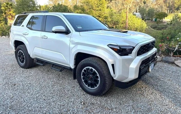 TRD Off-Road wheels and 1" spacers installed on TRD Sport