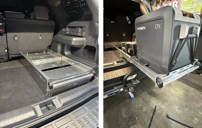 OzTech slide for cargo area