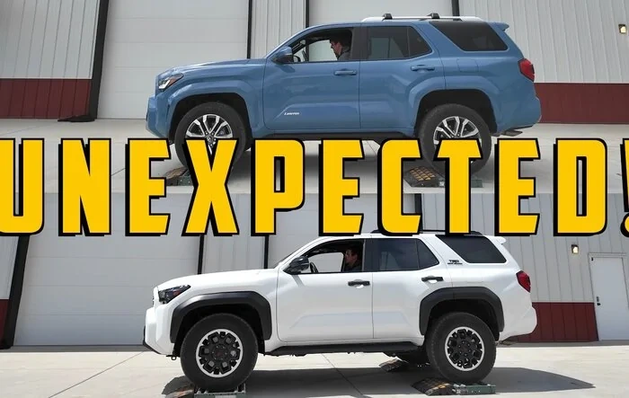 4WD System Comparison: 2025 4Runner TRD Off-Road vs. Limited Torture Test