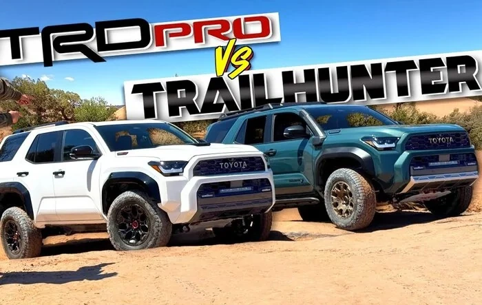 Offroading Test: TRD Pro vs Trailhunter vs TRD Offroad vs Moab's Hell's Revenge