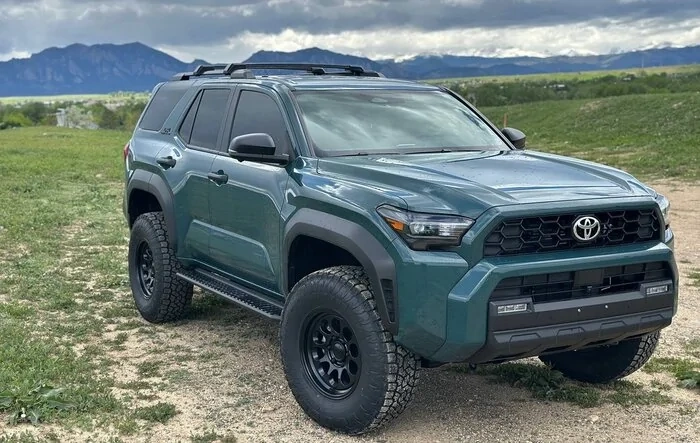 2.5" ReadyLift + 285/75/R17 Toyo Open Country + SCS Blaze 10 +20 Offset on 2025 TRD ORP build