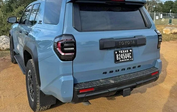Premium Tail Lights Installed on Heritage Blue ORP