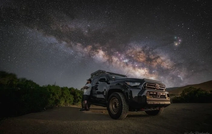 Took her stargazing. First service done.
