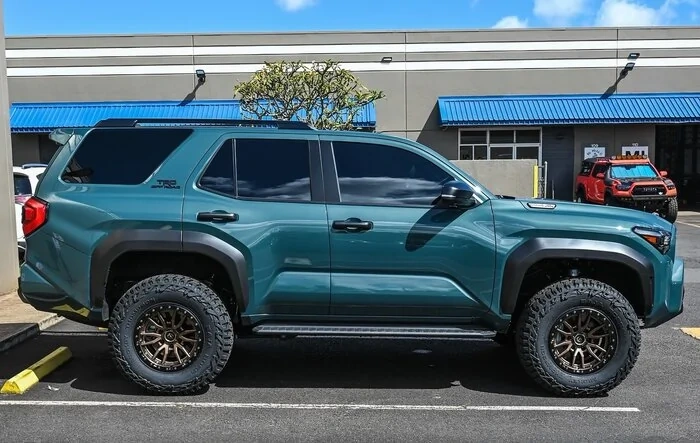 TRD Off-Road Modified: ReadyLift 2.5" Lift Kit + Fuel Rebel 17x9 0 Offset + Mickey Thompson Baja Boss AT 295/70/17