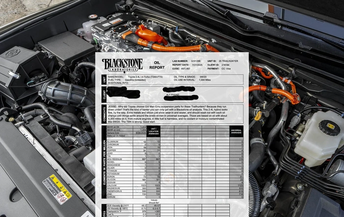 First Oil Change on Hybrid 2025 Trailhunter i-Force Max at 1,010 Miles (Oil Report added)