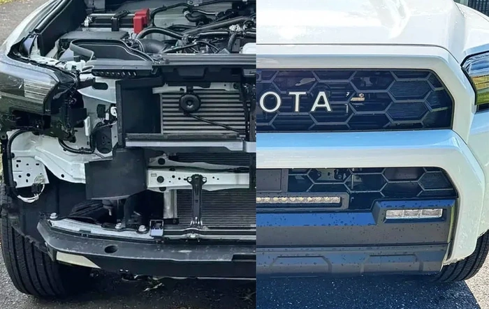TRD Pro/Trailhunter Heritage Grille Swap (Upper & Lower Grill) on SR5, with part numbers