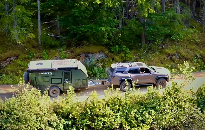 Road Trip in our Mudbath TRD Pro