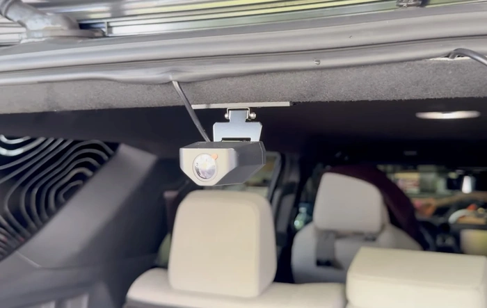 DIY install: Wolfbox G900 Tripro Bumper Digital Mirror w/ Rear Camera Custom Mounting Plate