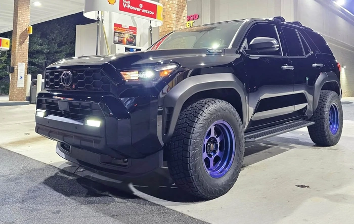 TRD ORP Hybrid build: custom color TE37 -10 offset wheels and Nitto Terra Grappler G3 (285/70/17)