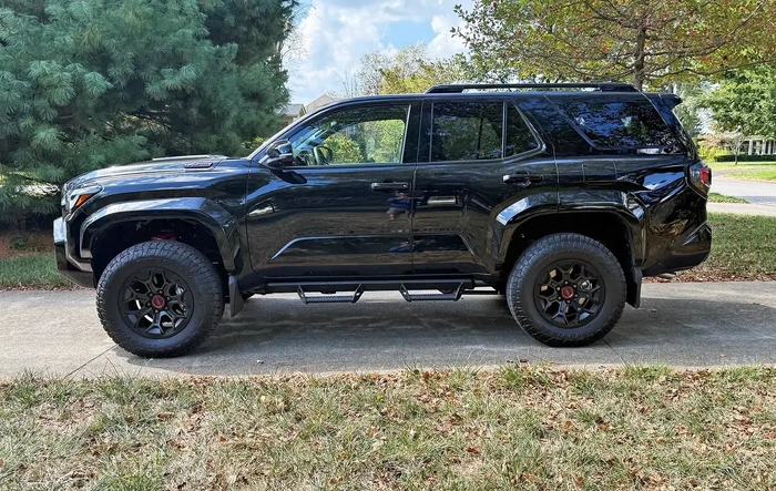 Westcott Designs collar lift kit installed on TRD Pro