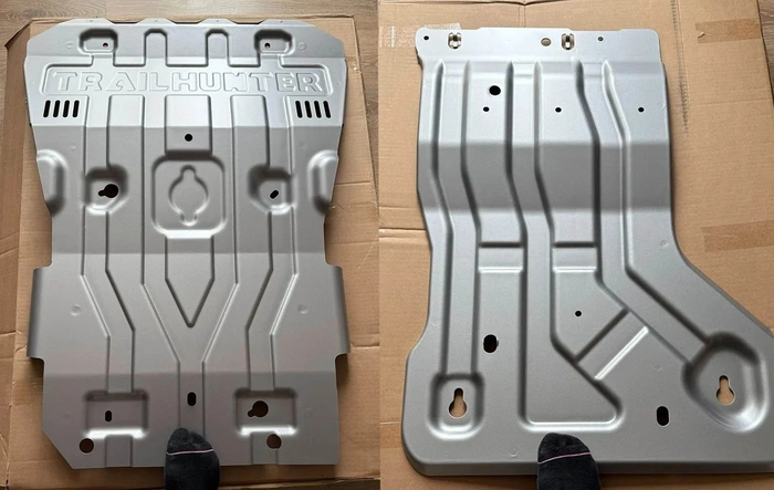 Trailhunter steel skid plates weight (lbs weighed on scale)