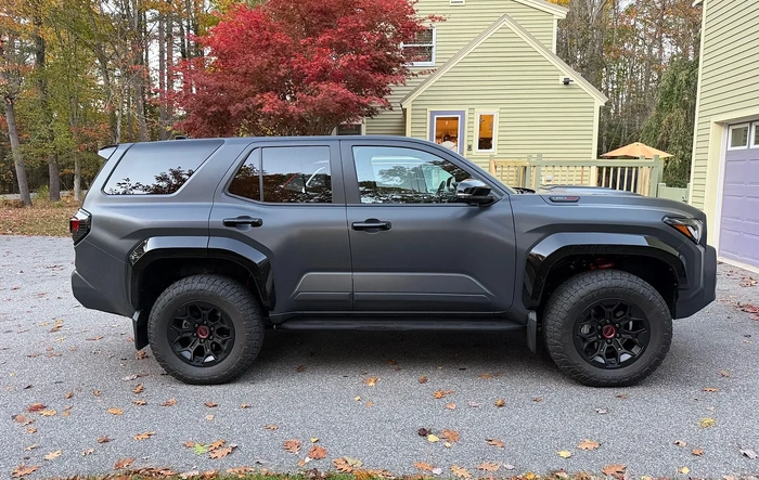 STEK PPF Satin Clear Wrap on Underground 2025 4Runner TRD Pro