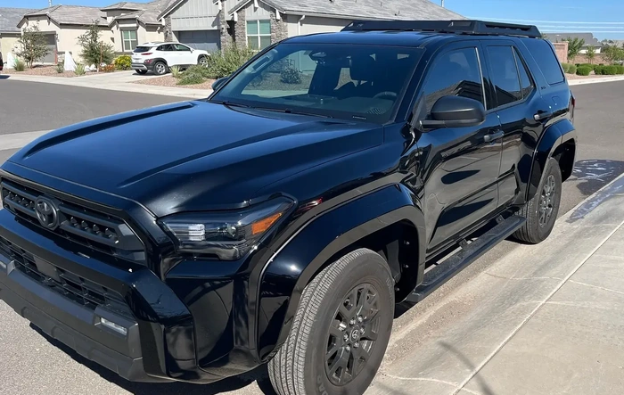 Rough Country Fender Flare Installed