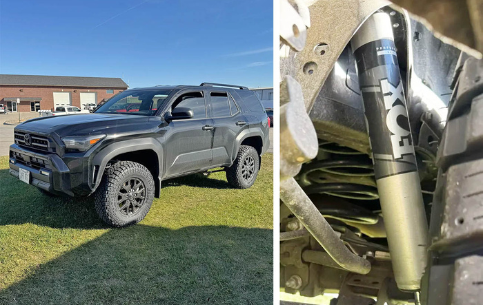 Fox 2.0 Performance Series Shocks installed on 6th Gen 4Runner SR5