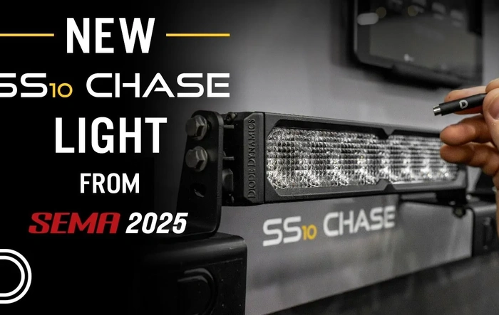 New from SEMA: SS10 Chase Light Bar | Diode Dynamics
