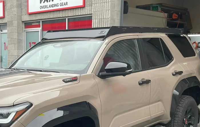 Van44 Overland Roof Rack installed on TRD Pro