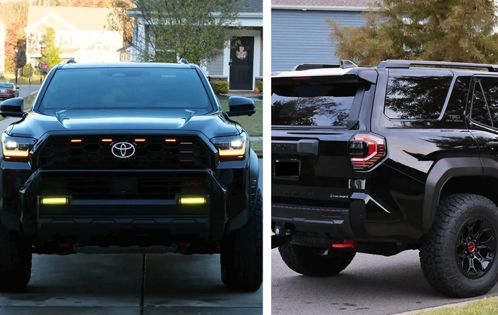 TRD Pro headlights & tail lights installed / swap on TRD Off-Road Premium ORP