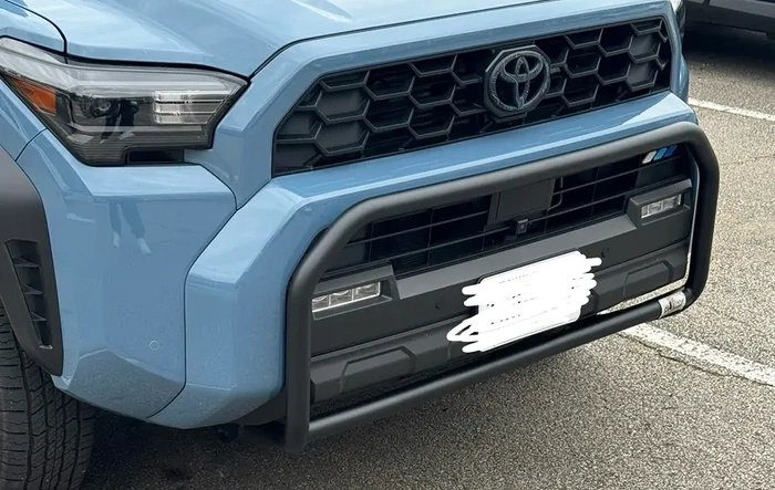 CAtuned brush bar guard installed